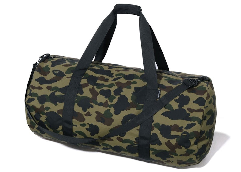 BAPE 1st Camo Duffle Bag Green