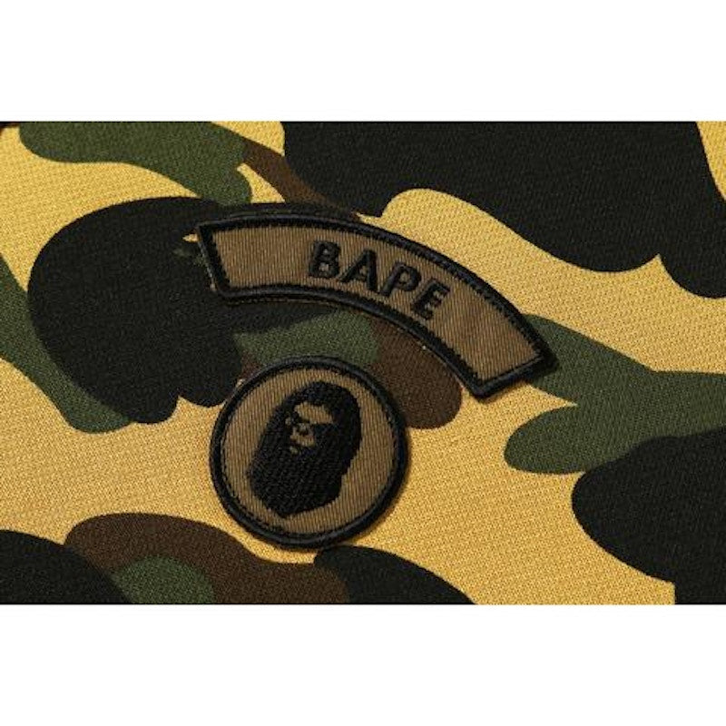 BAPE 1st Camo Full Zip Hoodie (SS19) Yellow