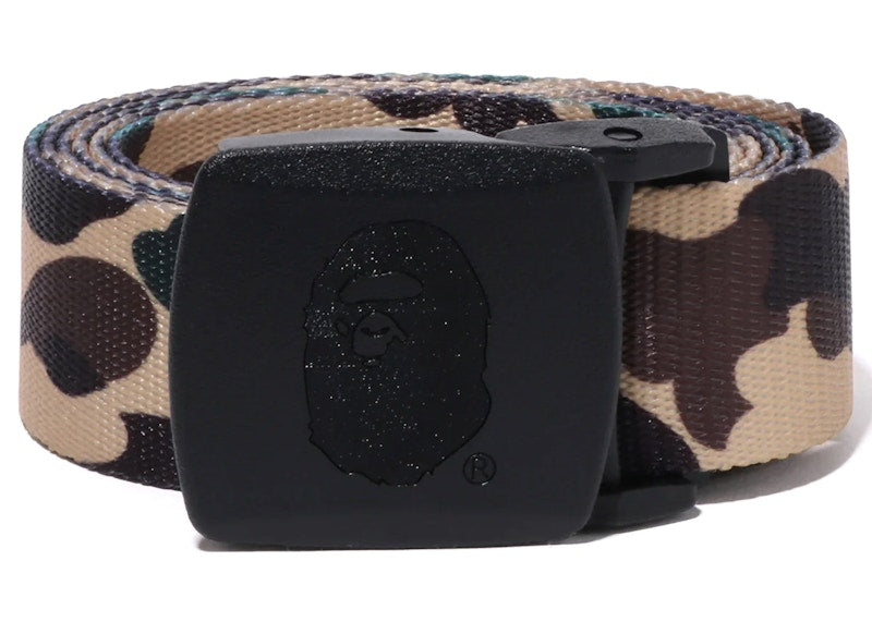 BAPE 1st Camo GI Belt (SS24) Yellow