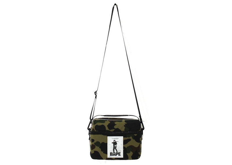 BAPE 1st Camo Lunch Bag Green