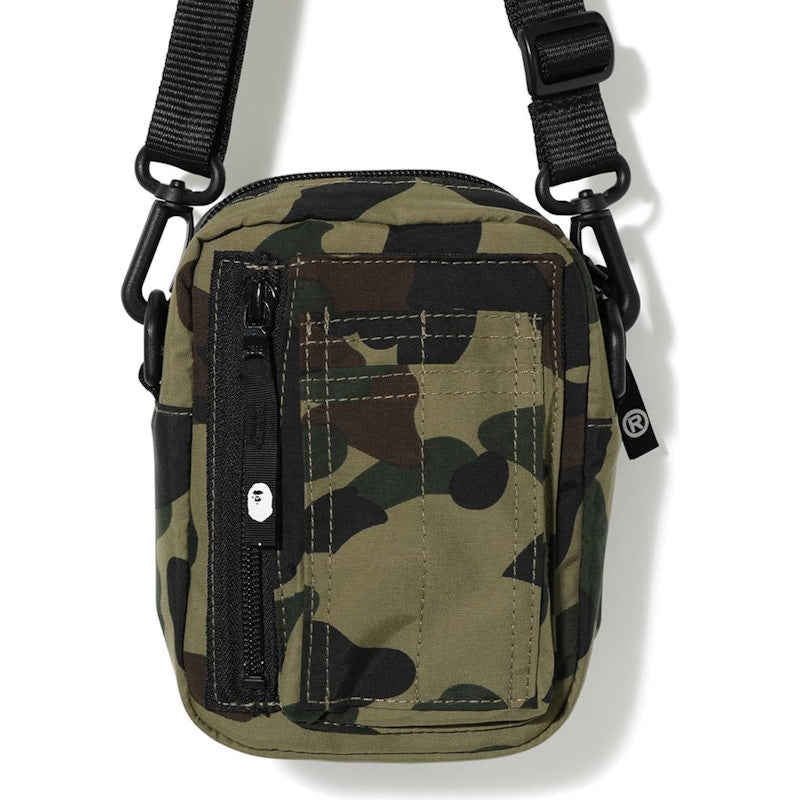 BAPE 1st Camo Military Shoulder Bag Green