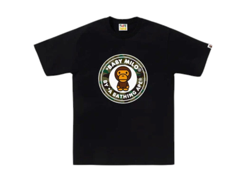 BAPE 1st Camo Milo Busy Works Tee (SS25) Black/Green
