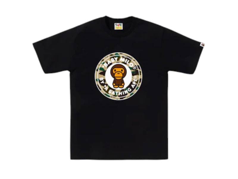 BAPE 1st Camo Milo Busy Works Tee (SS25) Black/Yellow
