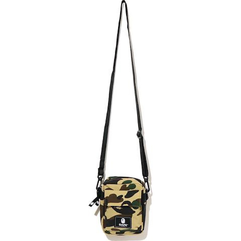 BAPE 1st Camo Mini Shoulder Bag (FW20) Yellow