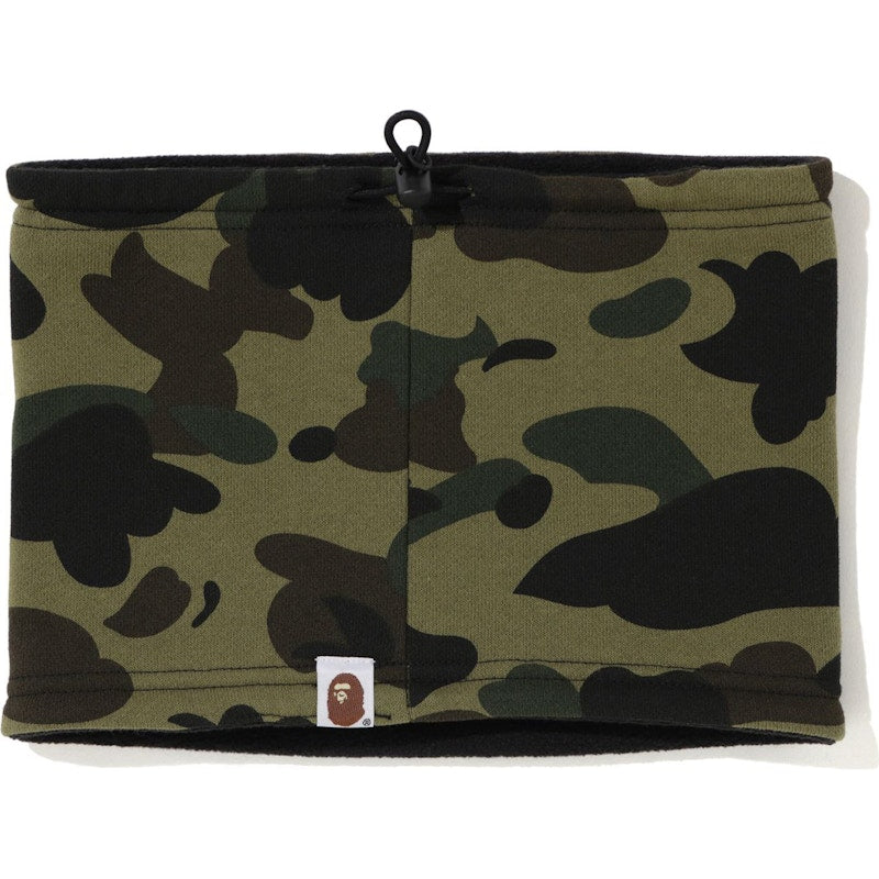 BAPE 1st Camo Neck Warmer Green