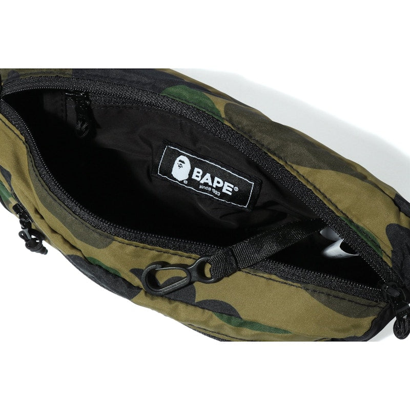 BAPE 1st Camo Packable Waist Bag Green