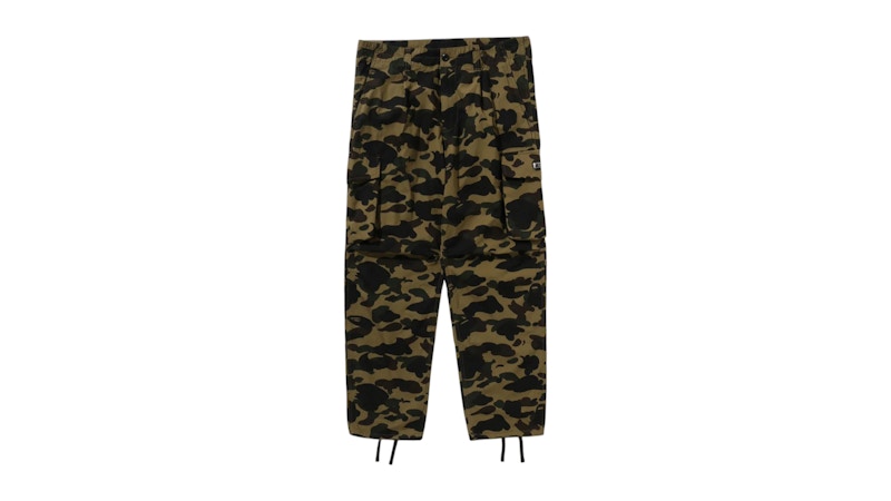 BAPE 1st Camo Regular Fit 6 Pocket Pants Green