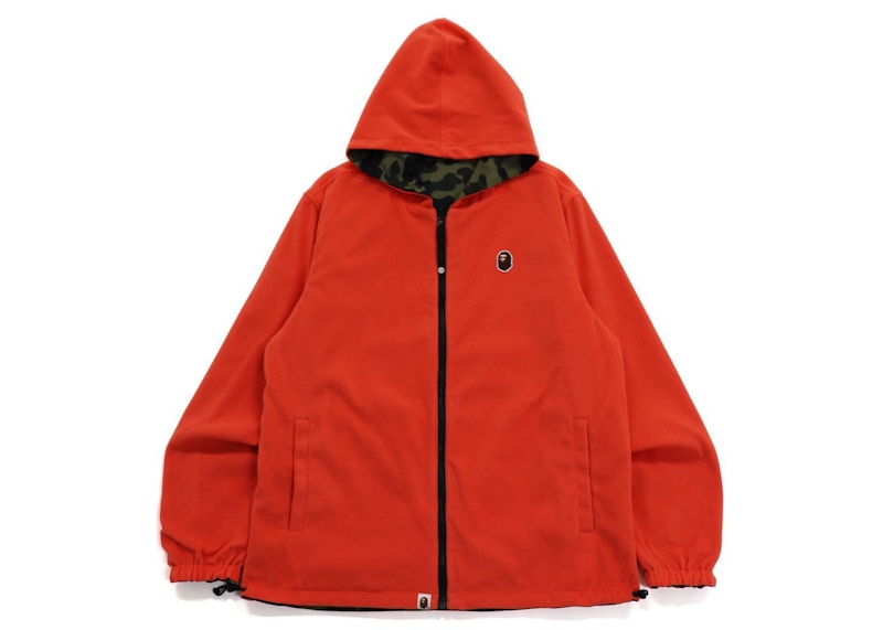 BAPE 1st Camo Reversible Hoodie Jacket Green
