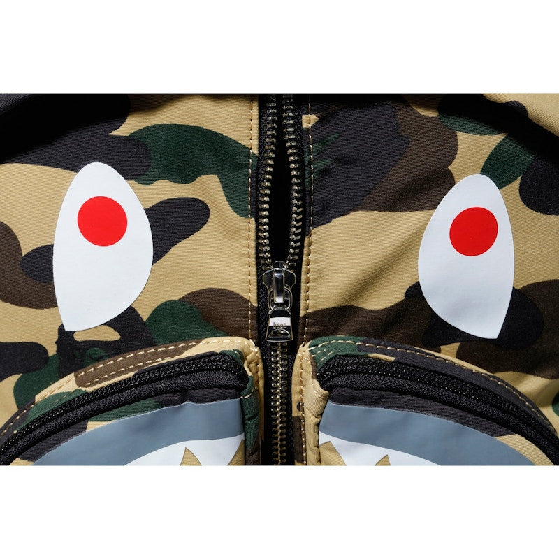 BAPE 1st Camo Shark Day Pack (FW19) Yellow