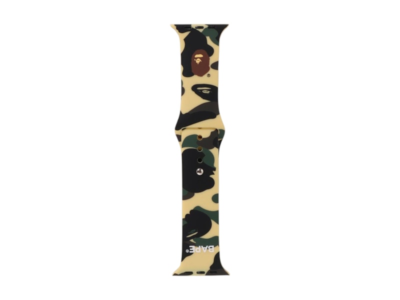 BAPE 1st Camo Watch Band Yellow
