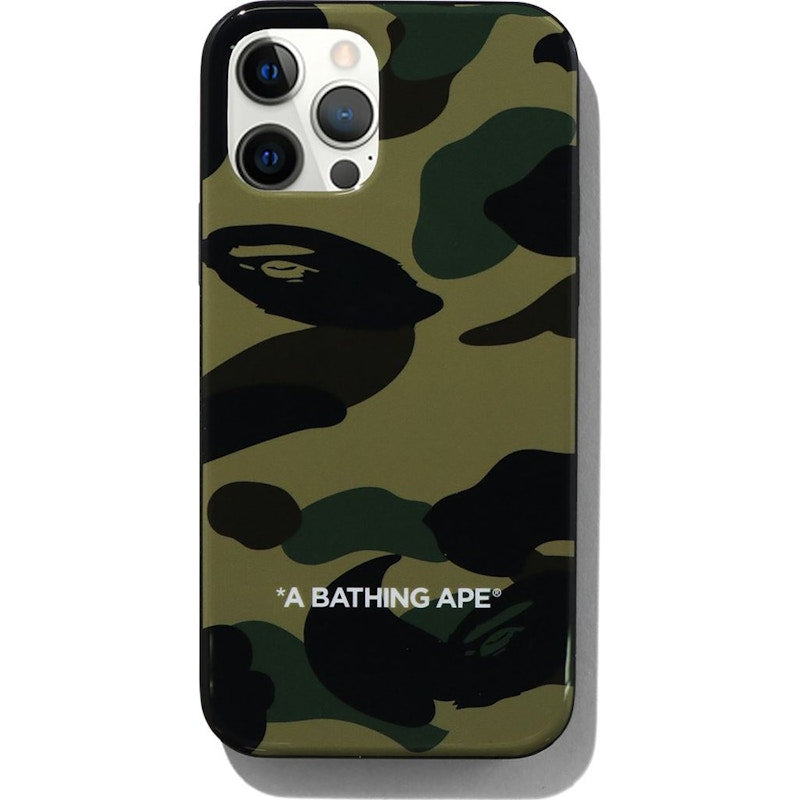 BAPE 1st Camo iPhone 12/12 Pro Case Green