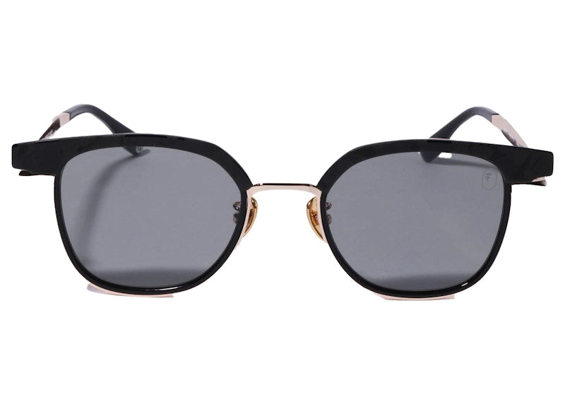BAPE #2 Sunglasses Gold