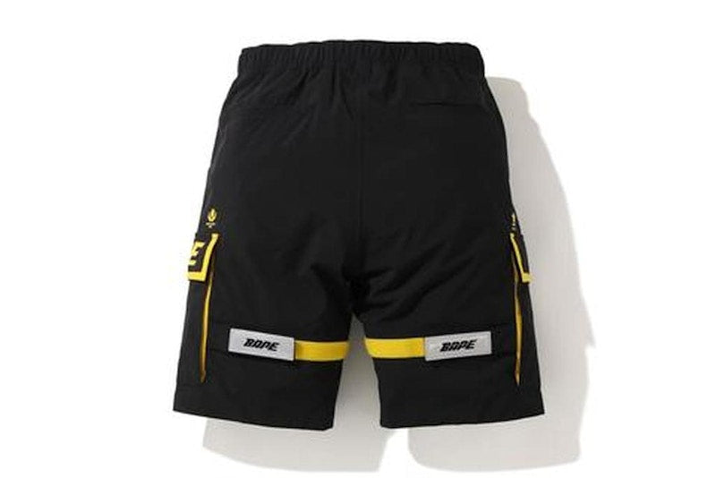 BAPE 2Layer Utility Shorts Black