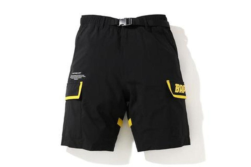 BAPE 2Layer Utility Shorts Black