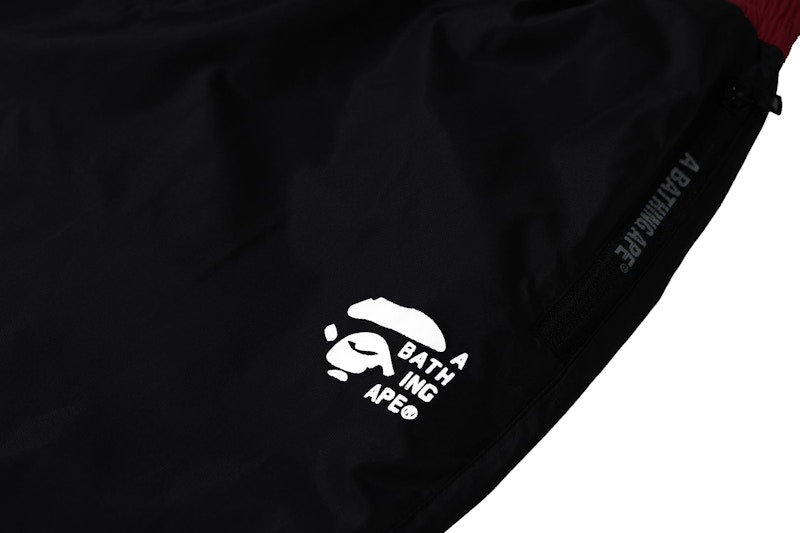 BAPE 2tone Track Pants Red