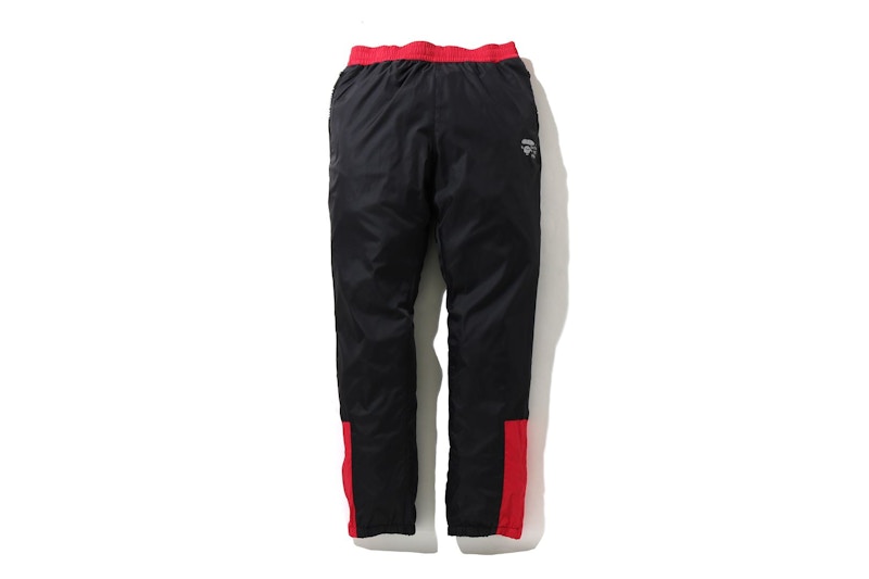 BAPE 2tone Track Pants Red