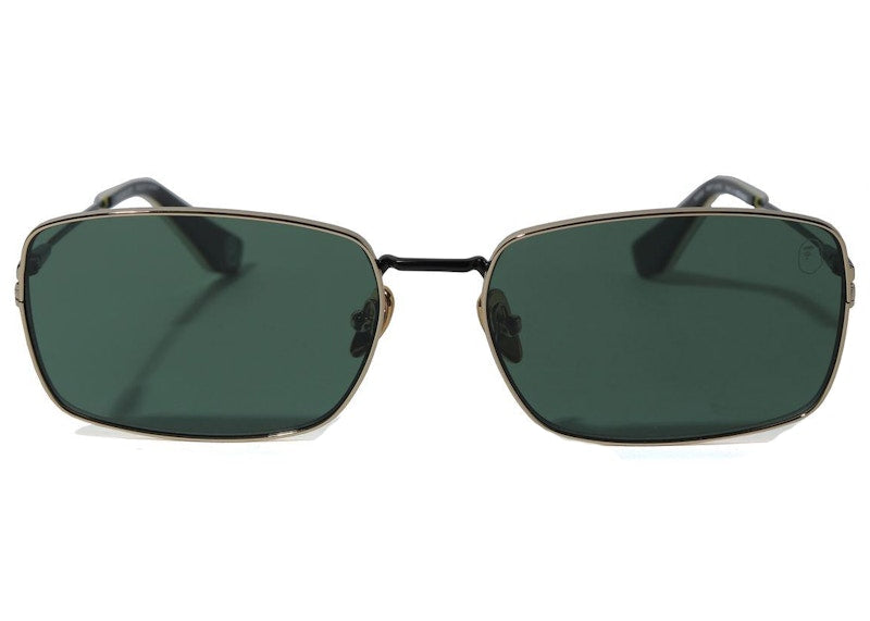 BAPE 7 Sunglasses Green