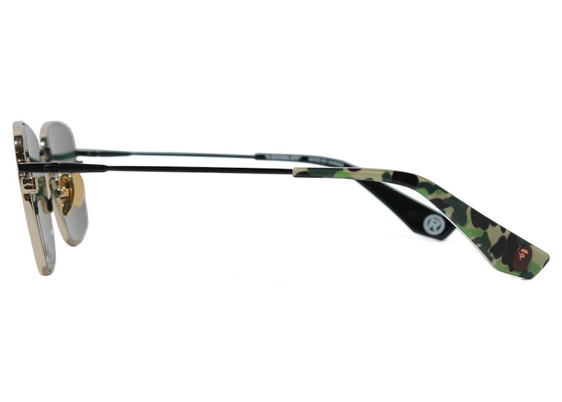 BAPE 7 Sunglasses Green