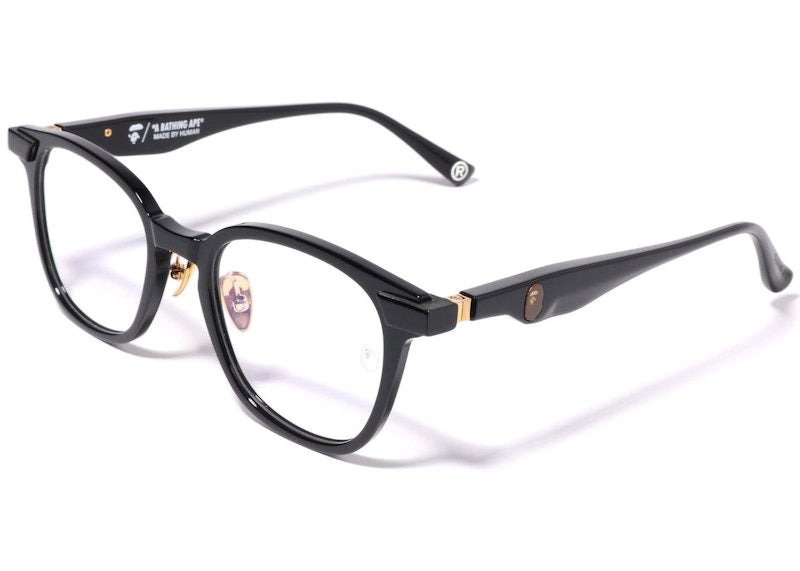 BAPE 9 Optical Frame Gold