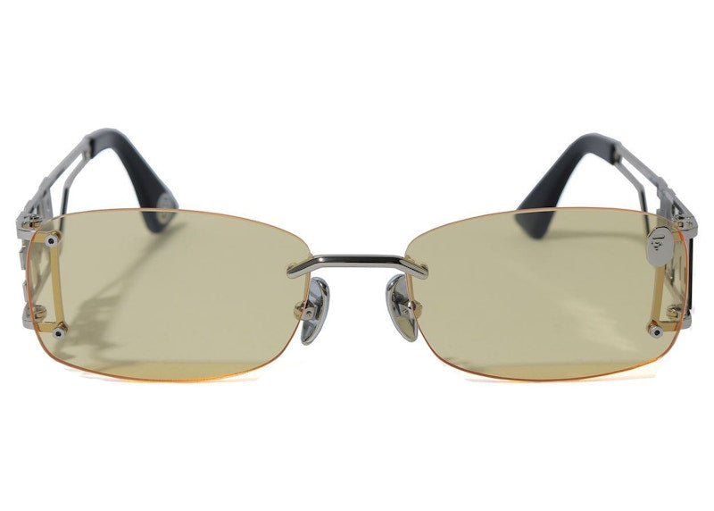 BAPE 9 Sunglasses Yellow