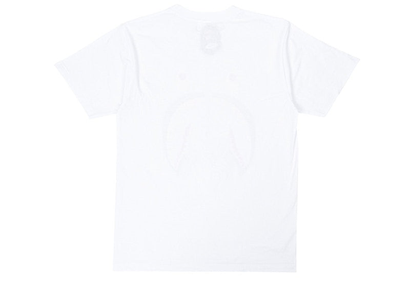 BAPE A Bathing Ape 1st Camo Shark Tee White/Green