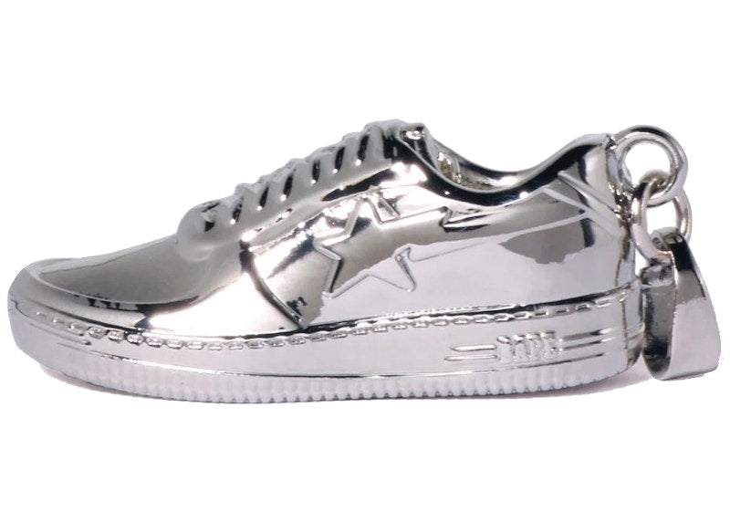 BAPE A Bathing Ape 29th Anniversary Bape Sta Necklace Silver