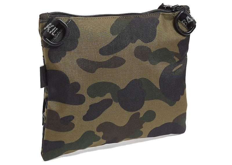 BAPE A Bathing Ape Bape x Outdoor Products 1st Camo Mini Shoulder Bag Green