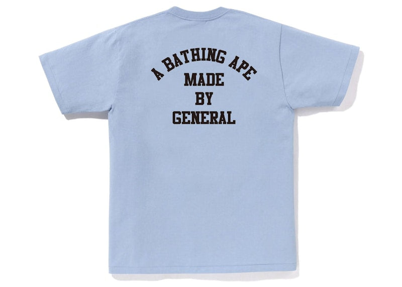 BAPE A Bathing Ape Lettered Tee Sax