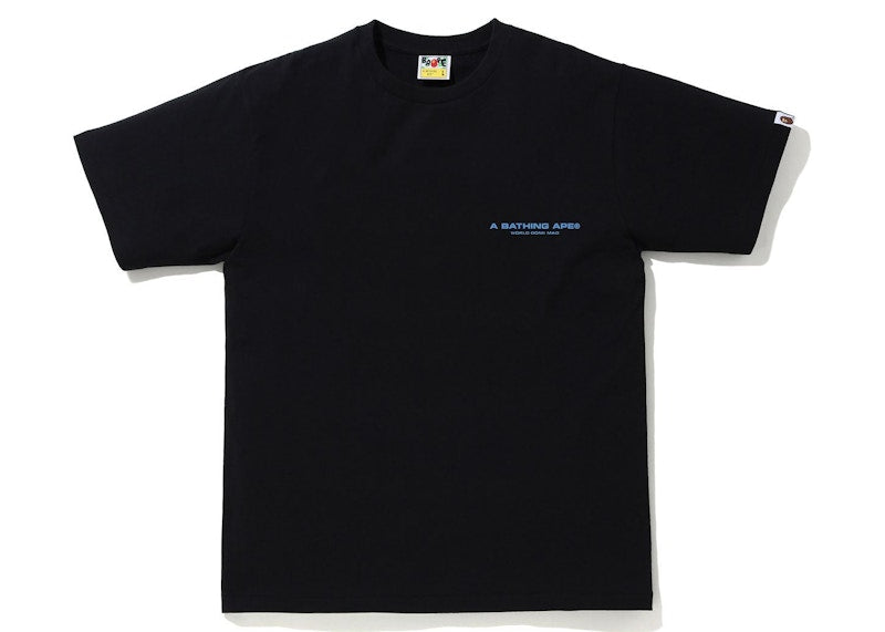 BAPE A Bathing Ape Line Camo Tee Black