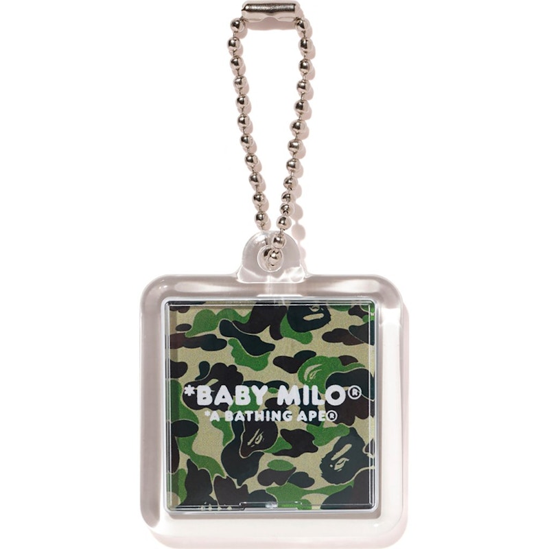 BAPE ABC Baby Milo Keychain Green