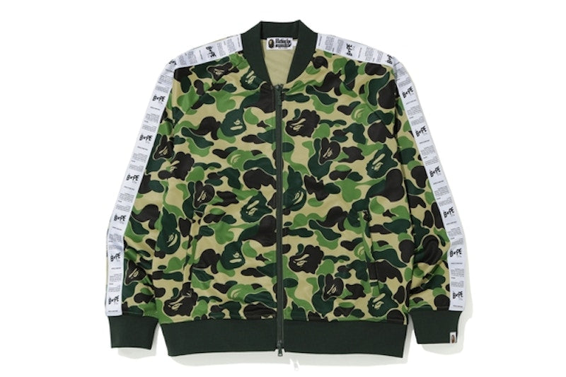 BAPE ABC Bapesta Tape Jersey Top Green
