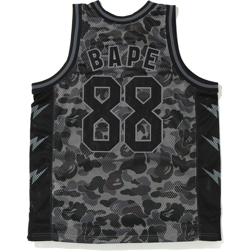BAPE ABC Basketball Tank Top Black
