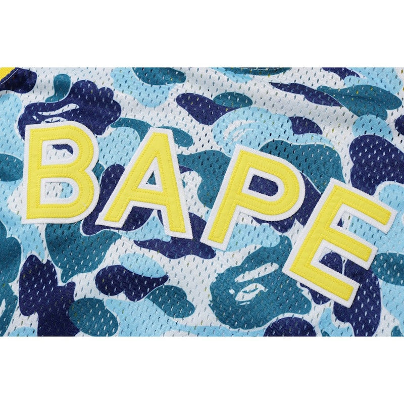 BAPE ABC Basketball Tank Top Blue