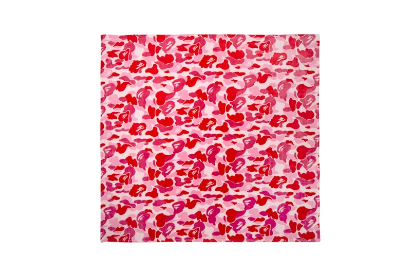 BAPE ABC Blanket Pink