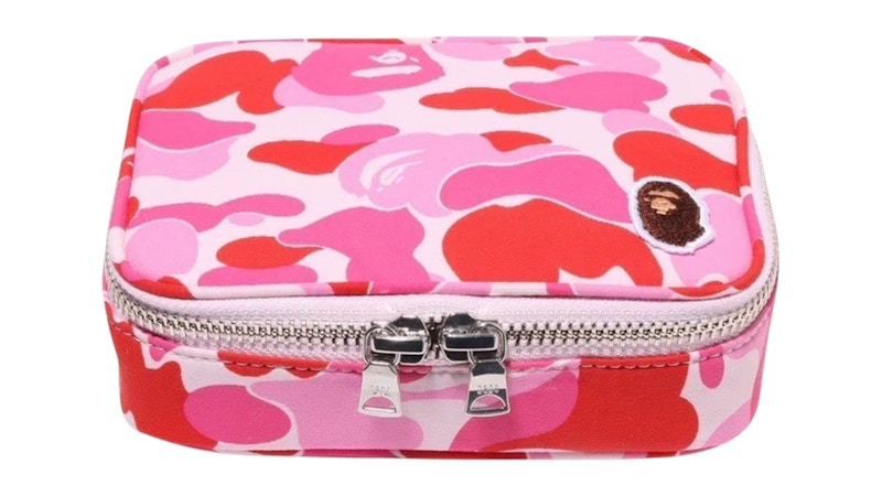 BAPE ABC Camo Amenity Pouch (FW25) Pink