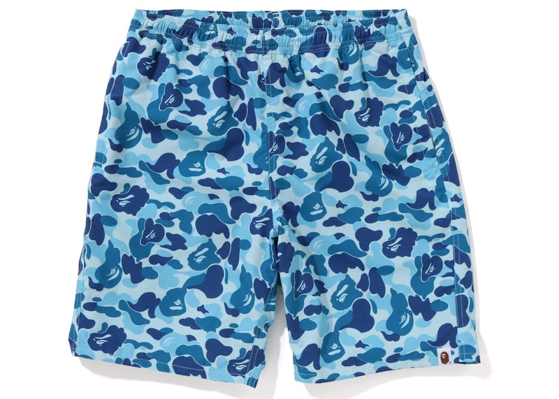 BAPE ABC Camo Beach Shorts (SS23) Blue