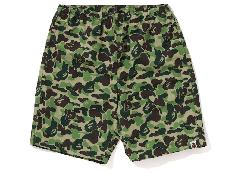 BAPE ABC Camo Beach Shorts (SS23) Green
