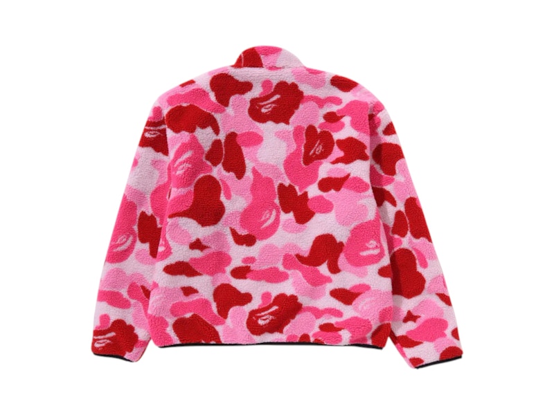 BAPE ABC Camo Boa Ripstop Reversible Jacket Pink