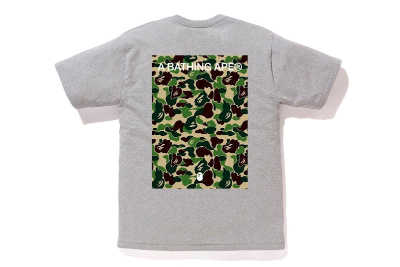 BAPE ABC Camo Box Tee Grey/Green