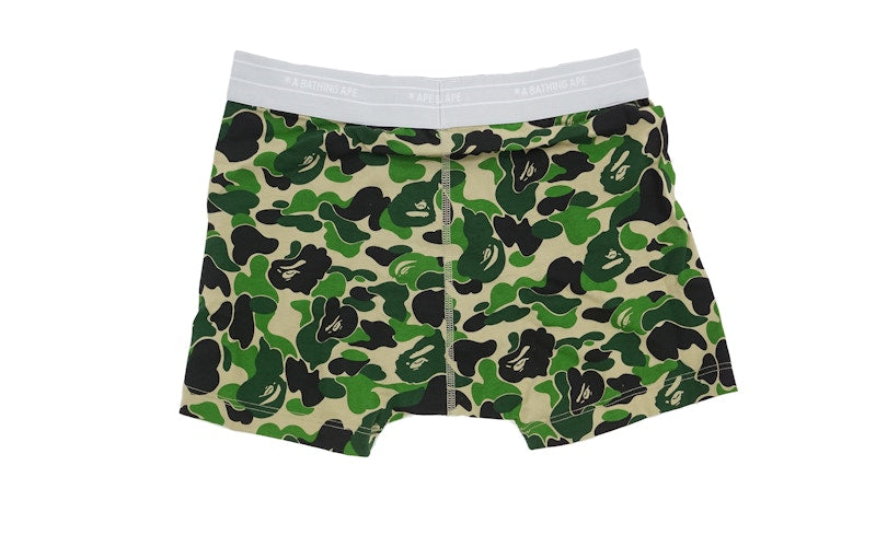 BAPE ABC Camo Boxer Trunks Green
