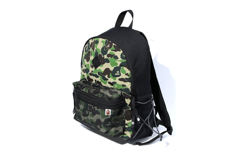 BAPE ABC Camo Bungee Cord Day Pack Green