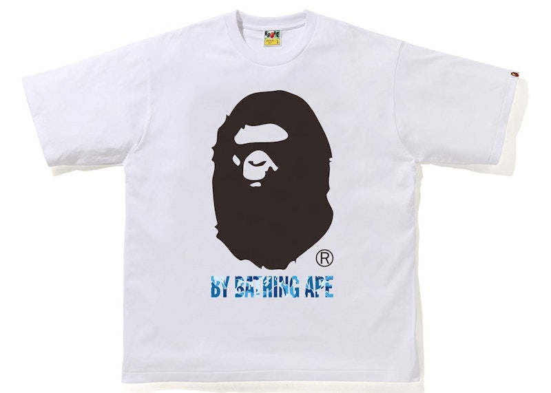 BAPE ABC Camo By Bathing Ape Relaxed Fit Tee White/Blue