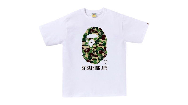 BAPE ABC Camo By Bathing Ape Tee (FW25) White/Green