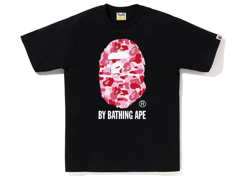 BAPE ABC Camo By Bathing Ape Tee Black/Pink