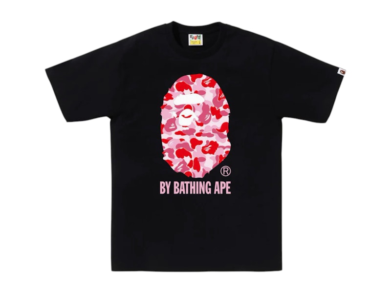 BAPE ABC Camo By Bathing Ape Tee (SS25) Black/Pink