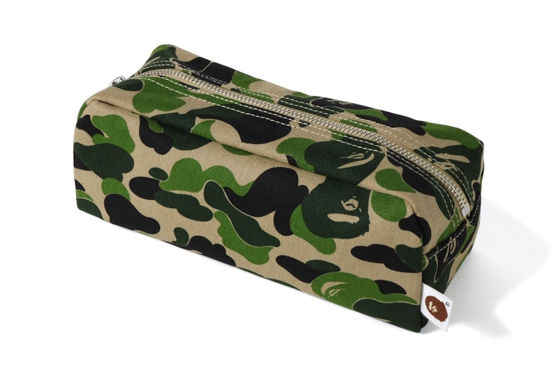 BAPE ABC Camo Flight Pouch Green