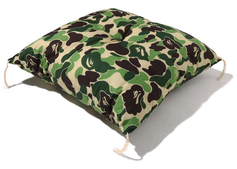 BAPE ABC Camo Japanese Cushion Green