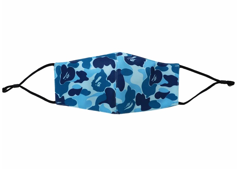 BAPE ABC Camo Mask Blue