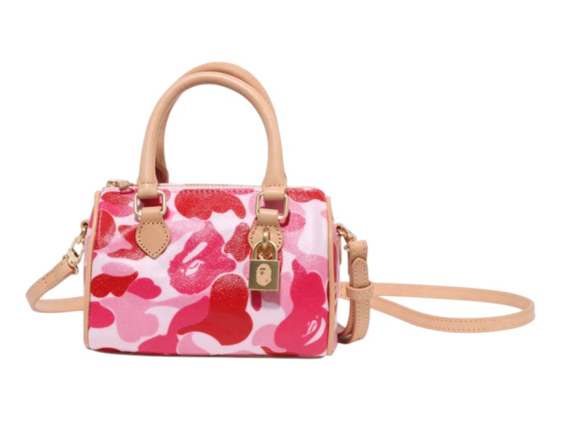 BAPE ABC Camo Mini Shoulder Bag (SS25) Pink
