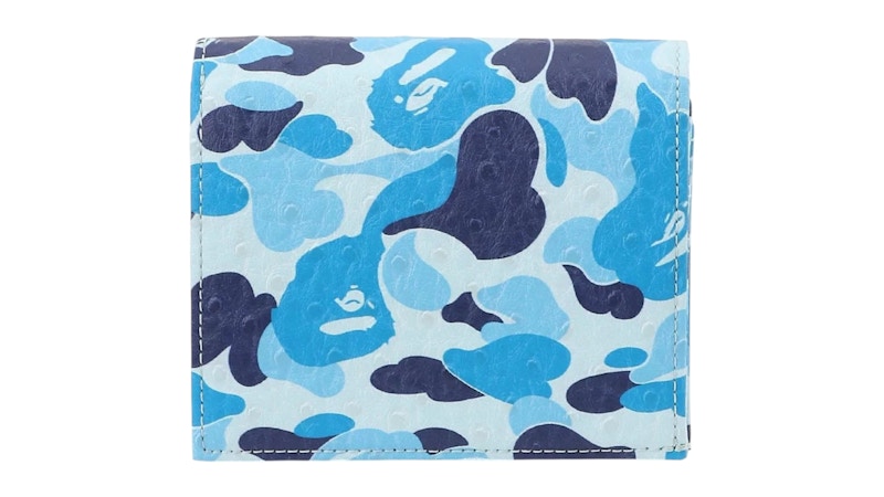 BAPE ABC Camo Mini Wallet (2025) Blue